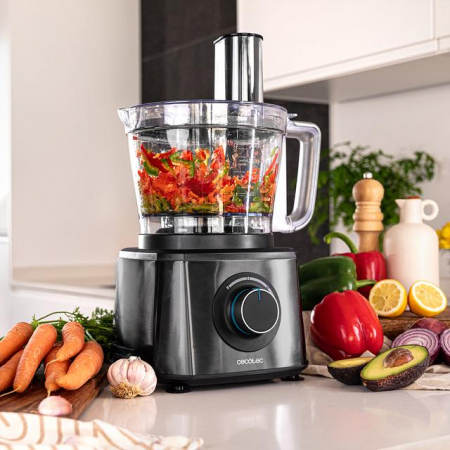 Robot de bucatarie Cecotec Paprika 2000 Full, 2000 W, capacitate 3.5L, blender 1.8L, 2 trepte de viteza [5]