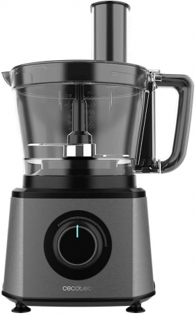 Tocatoare legume si zarzavaturi - Robot de bucatarie Cecotec Paprika 2000 Full, 2000 W, capacitate 3.5L, blender 1.8L, 2 trepte de viteza