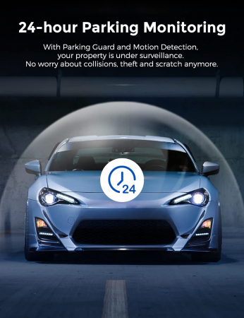 Camera auto DVR AZDOME M17, FHD 1080P, WiFi, Unghi 150°, G-Sensor [4]