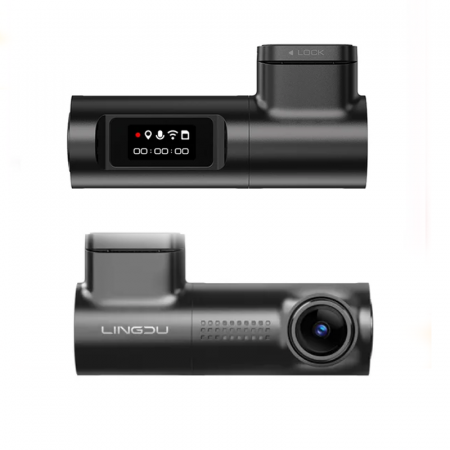 Camera auto DVR LINGDU D100 Smart, 2.5K, WiFi, GPS, Unghi 150°, WDR, Parking Mode, Loop, G-Sensor, Control vocal [7]