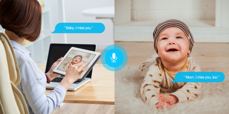 Camera de supraveghere IP WIFI NOUS W5 Smart, Interior, 2K Ultra HD [4]