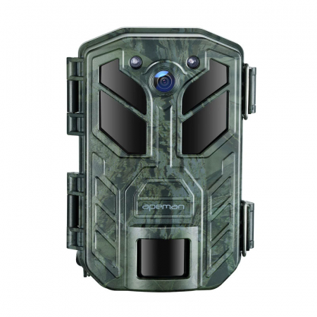 Camera de vanatoare Apeman H80 senzor de miscare, 30 MP, Wi-Fi, 4K, 2.0" LCD, night vision, 40 senzori infrarosu [0]