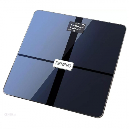 Cantar de baie Smart Renpho WBE28, Wifi, Bluetooth, Maxim 180Kg, 13 masuratori, BMI, Compatibil cu Samsung Health, Apple Health, Google Fit and Fitbit sync. Resigilat [2]