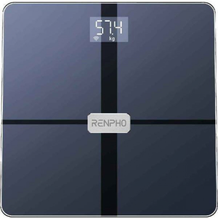 Cantar de baie Smart Renpho WBE28, Wifi, Bluetooth, Maxim 180Kg, 13 masuratori, BMI, Compatibil cu Samsung Health, Apple Health, Google Fit and Fitbit sync. Resigilat [1]