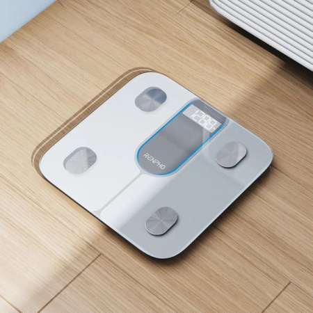 Cantar SMART Digital RENPHO A033 Body Composition, Wifi, Bluetooth, Greutate, BMI, Grasime Corporala, Muschi, Oase, Apple Health, Fitbit, Samsung Health [1]