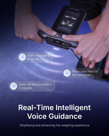 Cantar SMART Digital RENPHO MSC01 Analiza Corporala Segmentala, Wifi, Bluetooth, 50+ metrici de sanatate, Apple Health, Fitbit, Samsung Health [12]