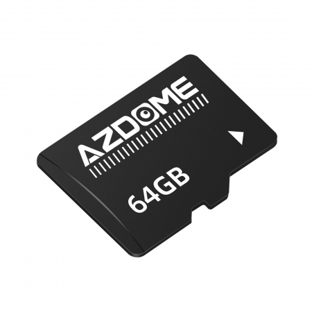 Card MicroSD AZDOME 64GB, U3, A2, V30, 90MB/S [1]
