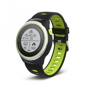 Ceas Forever Smart Watch GPS SW-600 black silver and green [1]