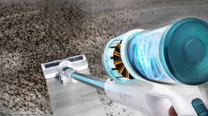 Aspirator vertical cu acumulatori 3 in 1 Cecotec Conga RockStar 100 Vital, acumulator 25.9 V, 2.5Ah, Li-Ion, Accesorii spatii inguste si tapiterie, autonomie 50 min [6]