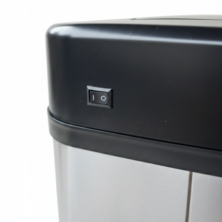 Cos de gunoi cu senzor automat Rovotec SD-012, Inox, 30L, deschidere cu senzor sau touch - RESIGILAT [8]