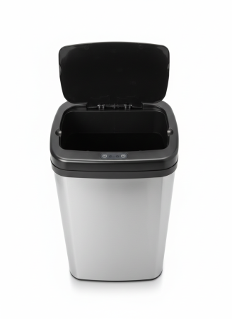 Cos de gunoi cu senzor automat Rovotec SD-012, Inox, 40L, deschidere cu senzor sau touch [6]