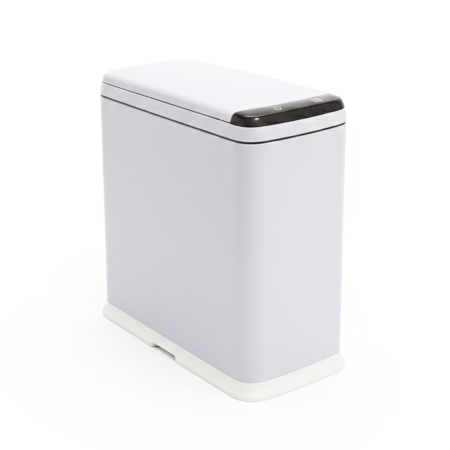 Cos de gunoi cu senzor automat Rovotec SD-809, deschidere cu senzor sau touch, 9L, Alb [7]