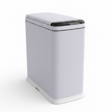 Cos de gunoi cu senzor automat Rovotec SD-809, deschidere cu senzor sau touch, 9L, Alb [9]