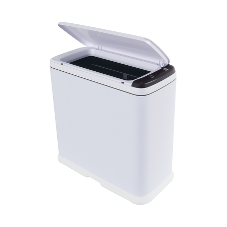 Cos de gunoi cu senzor automat Rovotec SD-809, deschidere cu senzor sau touch, 9L, Alb [2]