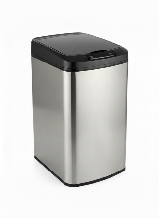 Cos de gunoi cu senzor automat Rovotec SD-804, Inox, 12L, deschidere cu senzor sau touch [3]