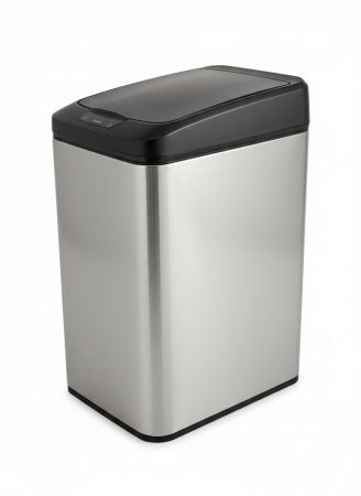 Cos de gunoi cu senzor automat Rovotec SD-804, Inox, 12L, deschidere cu senzor sau touch - RESIGILAT [6]