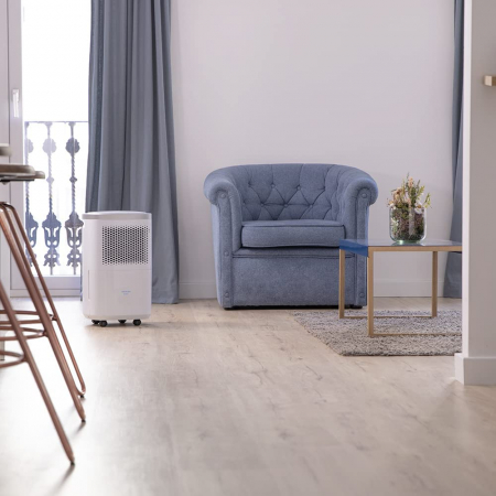 Dezumidificator si Purificator de aer 2in1 Cecotec BigDry 5000 Advance Connected, Smart, 12L/24h, rezervor 2.2l, Display LED, Silentios, Control Touch si Aplicatie [5]