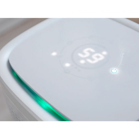 Dezumidificator si Purificator de aer 2in1 Cecotec BigDry 5000 Advance Connected, Smart, 12L/24h, rezervor 2.2l, Display LED, Silentios, Control Touch si Aplicatie [8]