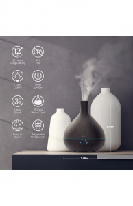 Difuzor aroma cu Ultrasunete Anjou AJ-AD012, 500ml, LED, oprire automata - Wenge [8]