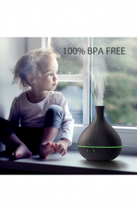 Difuzor aroma cu Ultrasunete Anjou AJ-AD012, 500ml, LED, oprire automata - Wenge [7]