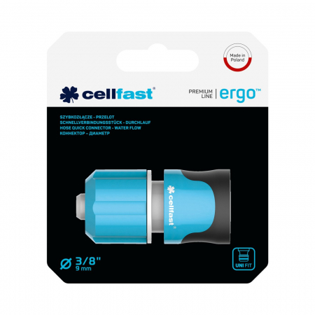 Conector rapid Cellfast ERGO™ 3/8" [1]