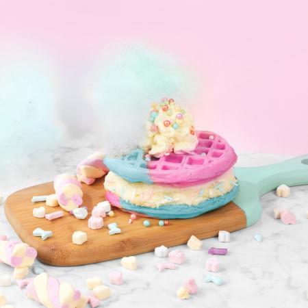 Aparat preparat vafe Petra, 550 W, verde pastel, placa antiaderenta [6]