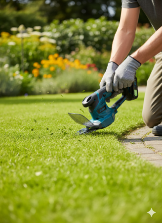 Foarfeca pentru iarba si gard viu Rovo RV-21V, tuns iarba/arbusti, 2 acumulatori, 21V, 2.0 Ah [5]