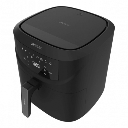 Friteuza cu aer cald, fara ulei Cecotec Cecofry Absolute 7600, 2000W, 7.6L, Control tactil, 8 Programe Presetate [1]