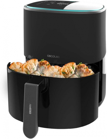 Friteuza cu aer cald fara ulei Cecotec Cecofry Fantastik 6500, Air Fryer, 1700W, 6.5L, Control tactil, 12 Programe Presetate [2]