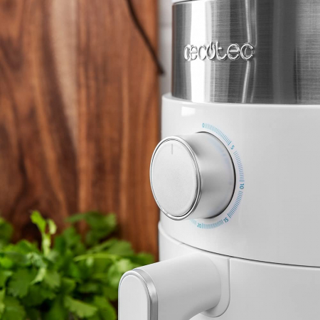 Friteuza cu aer cald, fara ulei Cecotec Cecofry Essential Rapid Sun, 1200W, 2.5L, Control tactil, 5 Programe Presetate [1]