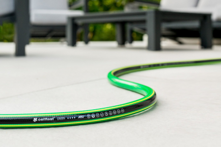 Furtun pentru gradina Cellfast GREEN cu 5 straturi, 3/4", Armat, 50m, protectie UV, antirasucire [1]