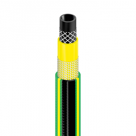 Furtun pentru gradina Cellfast GREEN cu 5 straturi, 3/4", Armat, 25m, protectie UV, antirasucire [2]