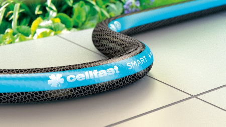 Furtun pentru gradina Cellfast SMART cu 3 straturi, 3/4", Armat, 50m, protectie UV, antirasucire [1]