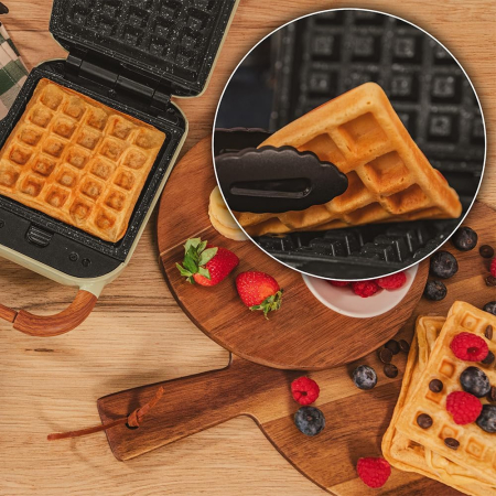 Sandwich maker Cecotec Rock'nToast Retro One,  3 in 1, Sandwich, Gofre, Gogosi [4]