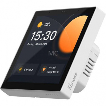 Panou Sonoff NSPanel Pro, Smart, Wifi, hub Zigbee 3.0, termostat, control aplicatie, interfon - Alb [0]