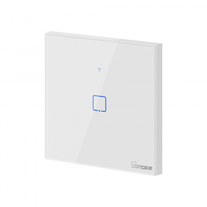 Intrerupator Smart  cu Touch Wifi + RF 433 Sonoff T1 EU TX, 1 canal [1]