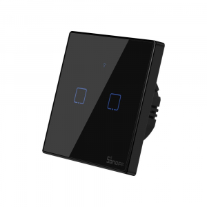 Intrerupator Smart  cu Touch WiFi + RF 433 Sonoff T3 EU TX, (2 canale) [3]