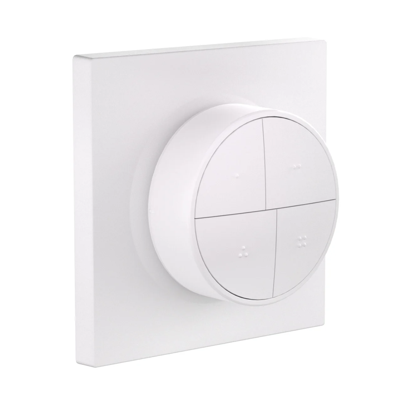 Intrerupator Smart Sonoff Fusion SNZB-01M, 4 butoane, Control prin Zigbee, Wireless, Alb [1]