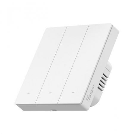 Intrerupator Smart Sonoff M5-3C-80W, WiFi, 6A, Matter, 3 canale [1]