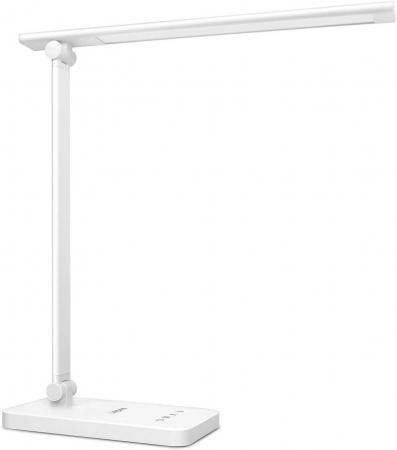 Iluminat & electrice - Lampa de birou LED Lepro PR310001 control Touch, 3 moduri, 9W, 800 Lumeni, Alb