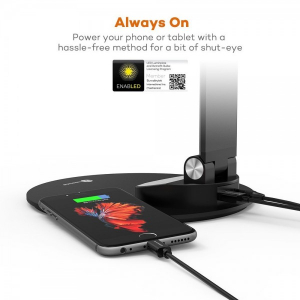 Lampa de birou LED TaoTronics TT-DL19 control Touch, 5 moduri, protectie ochi, USB Negru [3]