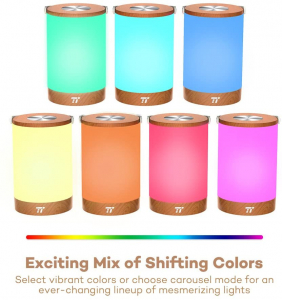 Lampa led reincarcabila TaoTronics TT-DL23 control Touch, 7 culori de lumina [2]