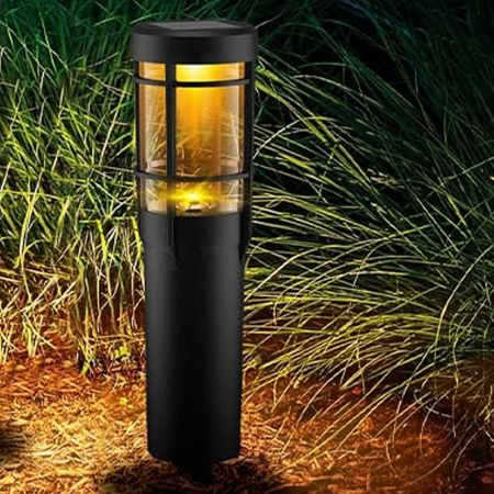Iluminat & electrice - Lampa Solara LED Rovo FL867, lumina alb cald