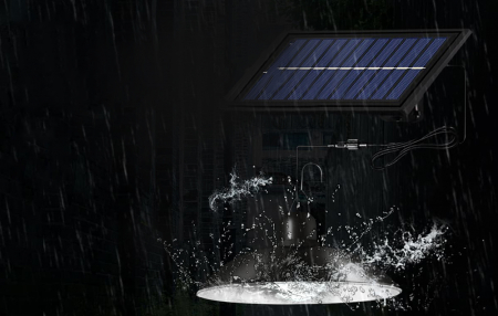 Lampa solara LED Superfire FF10-B, Panou solar, 400lm, 22000mAh [6]