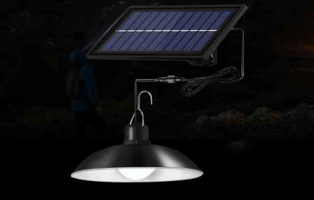 Lampa solara LED Superfire FF10-B, Panou solar, 400lm, 22000mAh [4]