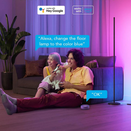 Lampadar LED Govee H6076 RGBICW, Wifi, Control Aplicatie, Sincronizare muzica [2]