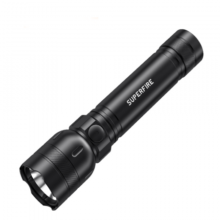 Lanterna LED Superfire S33-C, 210lm, 180M, incarcare USB, 5W [8]