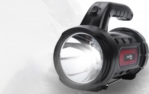 Lanterna LED Supfire M9-X, USB, 440lm, 390m, PowerBank, incarcare USB, 3000mAh, lumina rosie [2]