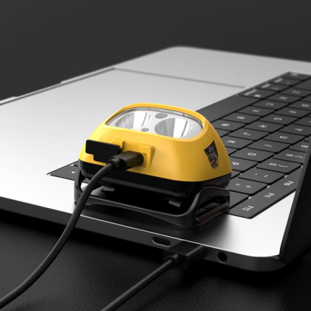 Lanterna LED pentru cap Supfire HL05-S, USB, 500lm, incarcare USB, control miscare mana [3]