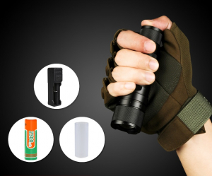 Lanterna Supfire F3-XPE, USB, ZOOM, 300lm, 250m [6]